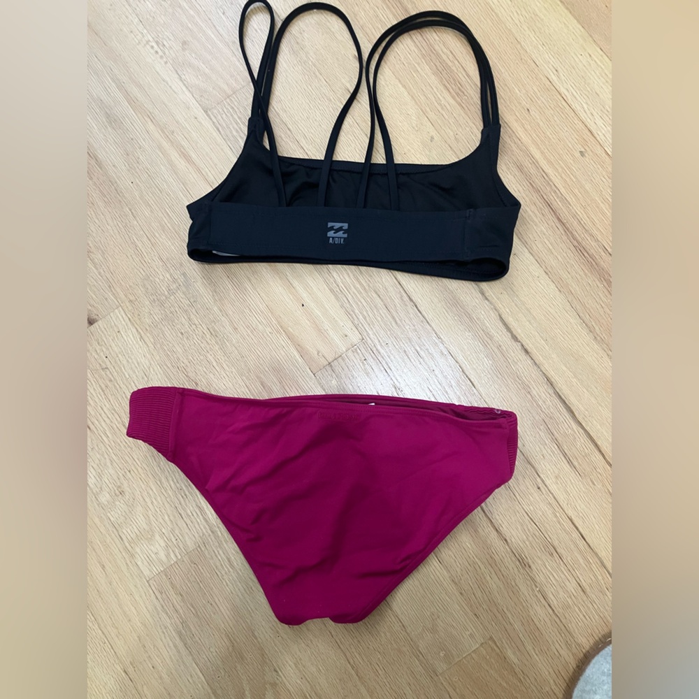 Billabong A/Div Strappy Bikini Top & Sol Searcher Hawaii Lo Bikini Bottoms SET - Picture 2 of 13